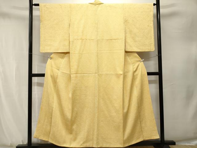 平和屋着物■大変加工の良い総絞り小紋 正絹 逸品 CABJ3306ev