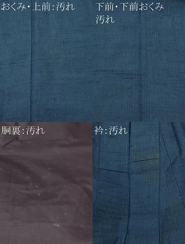 平和屋着物■男性 紬 縞 正絹 逸品 CABJ3310ev