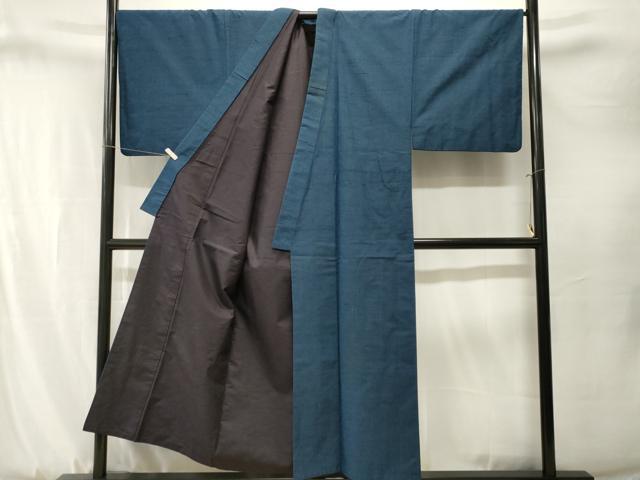 平和屋着物■男性 紬 縞 正絹 逸品 CABJ3310ev