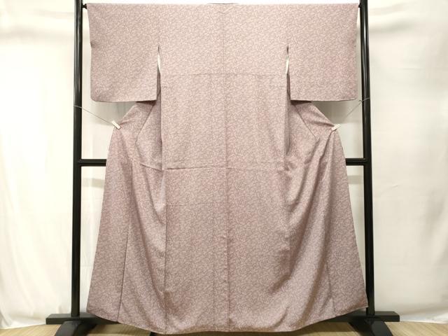 平和屋着物■上質な小紋 流水菊文 正絹 逸品 CABJ3325ev