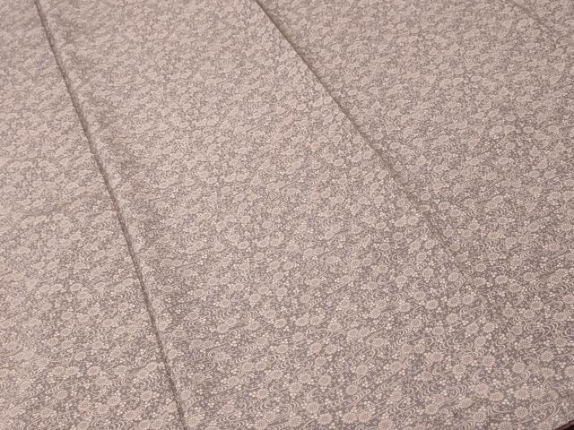 平和屋着物■上質な小紋 流水菊文 正絹 逸品 CABJ3325ev