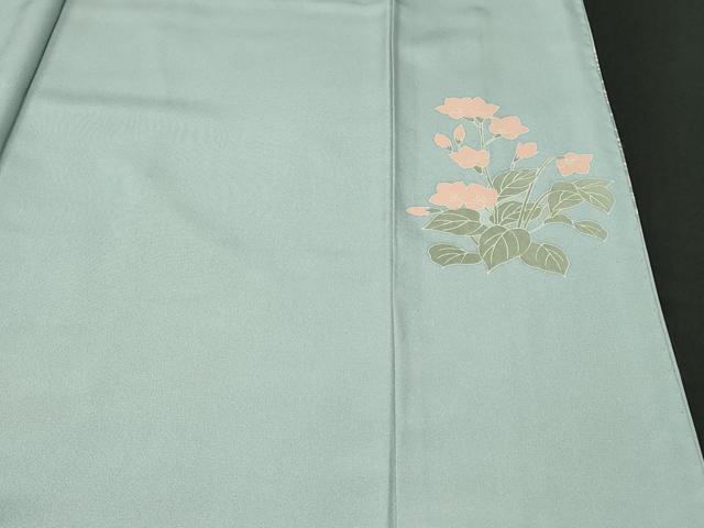 平和屋着物■豪華色留袖 駒刺繍 飛鶴色紙重ね雪輪枝梅松文 暈し染め 金彩 正絹 逸品 CABJ3327ev