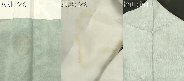 平和屋着物■訪問着 総刺繍 亀甲花繋ぎ文 正絹 逸品 CABJ3362ev