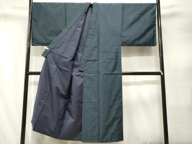 平和屋着物■男性 紬 アンサンブル 霞文 正絹 逸品 CABJ3386ev