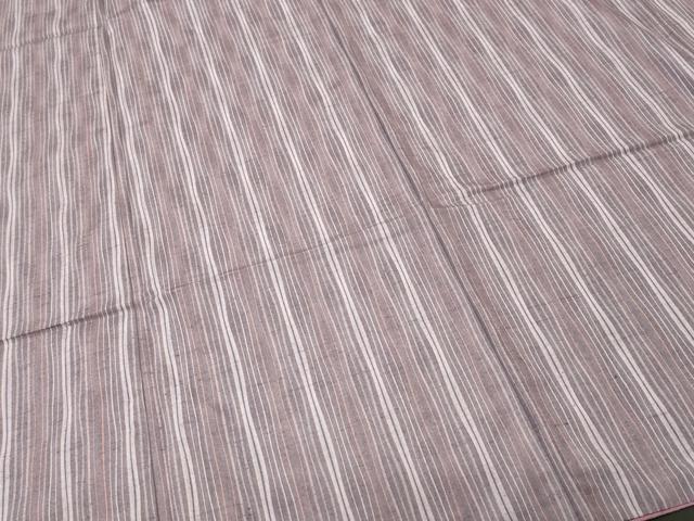 平和屋着物■上質な紬 縞 正絹 逸品 CABJ3389ev