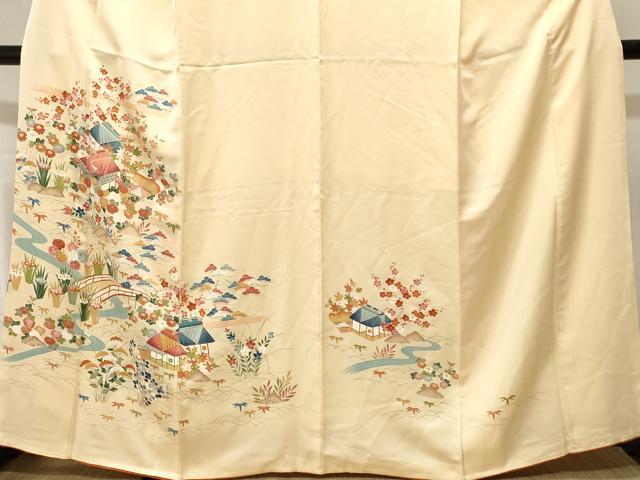 平和屋着物■訪問着 松竹梅御所解文 正絹 逸品 CABJ3429ev