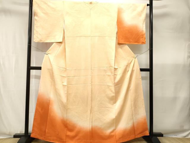 平和屋着物■訪問着 立波霞文 暈し染め 正絹 逸品 CABJ3435ev