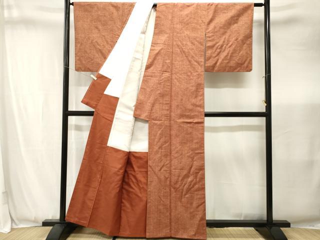 平和屋着物■上質な紬 縞 正絹 逸品 CABJ3436ev