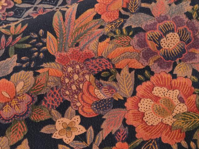 平和屋着物■上質な小紋 鳳凰松竹梅吉祥文 正絹 逸品 CABJ3461ev