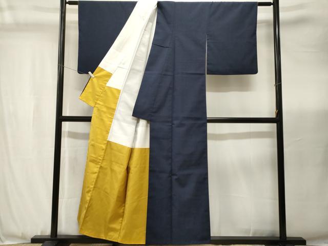 平和屋着物■上質な紬 縞 正絹 逸品 CABJ3463ev