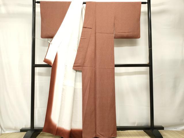 平和屋着物■上質な小紋 縞 正絹 逸品 CABJ3486ev