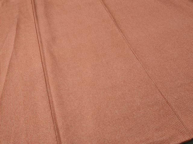 平和屋着物■上質な小紋 縞 正絹 逸品 CABJ3486ev