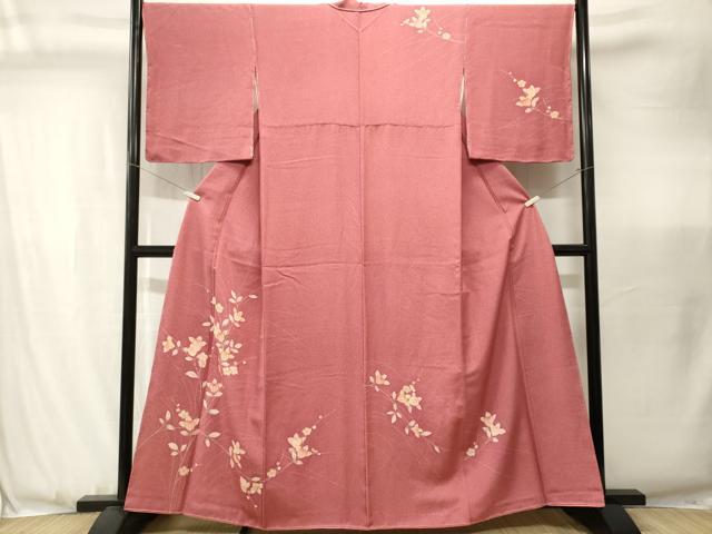 平和屋着物■訪問着 駒刺繍 枝橘文 金彩 正絹 逸品 CABJ3487ev