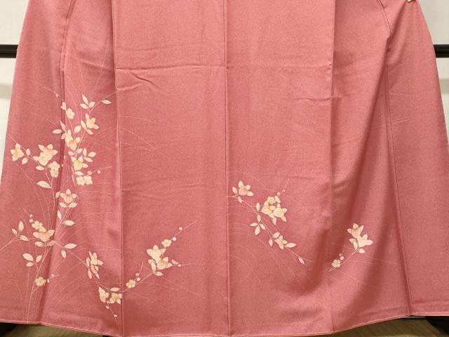 平和屋着物■訪問着 駒刺繍 枝橘文 金彩 正絹 逸品 CABJ3487ev