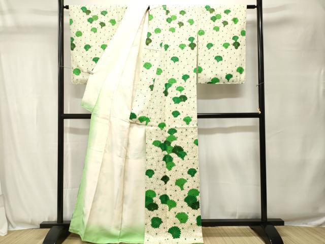 平和屋着物■色留訪問着 菊尽くし文 金彩 正絹 逸品 CABJ3491ev