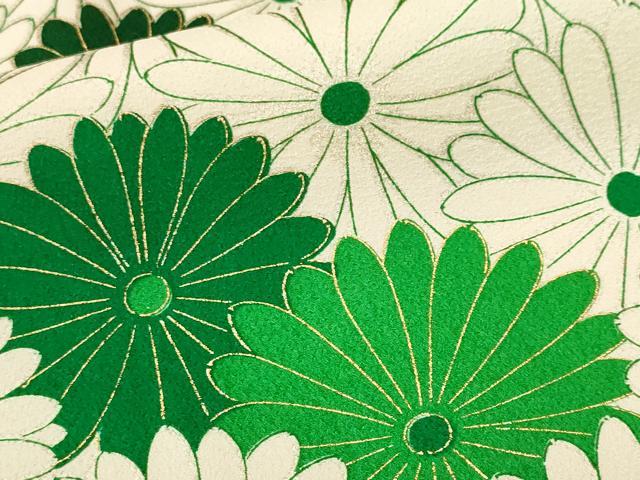 平和屋着物■色留訪問着 菊尽くし文 金彩 正絹 逸品 CABJ3491ev