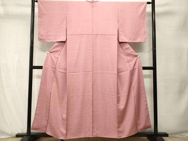 平和屋着物■江戸小紋 作家物 極型別染 鮫小紋 反端付き 正絹 逸品 CABJ3560ev