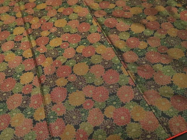 平和屋着物■本場大島紬 花尽くし文 正絹 逸品 CABJ3589ev