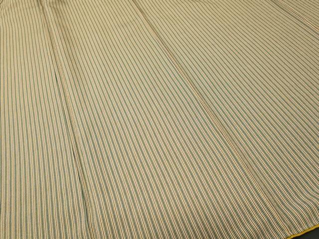 平和屋着物■上質な小紋 縞 正絹 逸品 CABJ3598ev