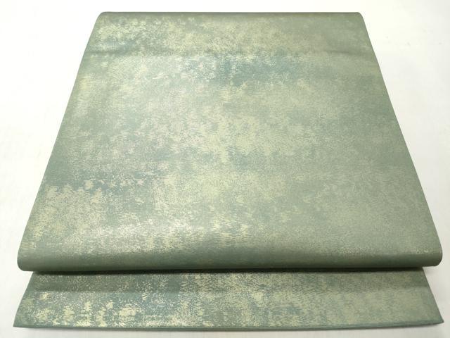 平和屋着物◎六通柄袋帯 霞文 引箔 正絹 逸品 CABJ3665qe