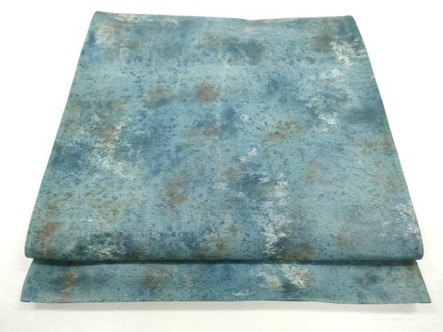 平和屋着物◎六通柄袋帯 霞文 正絹 逸品 CABJ3731qe