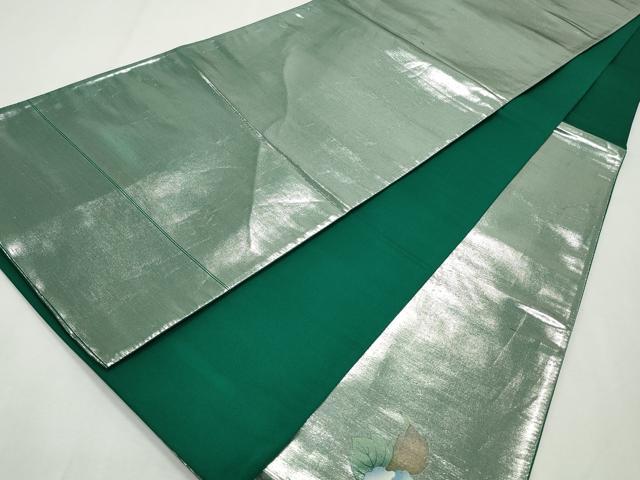 平和屋着物◎太鼓柄袋帯 鼓花文 金彩 正絹 逸品 CABJ3800qe