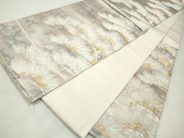 平和屋着物◎六通柄袋帯 唐織 古都の四季 錦引箔 金銀糸 正絹 逸品 CABJ3830qe
