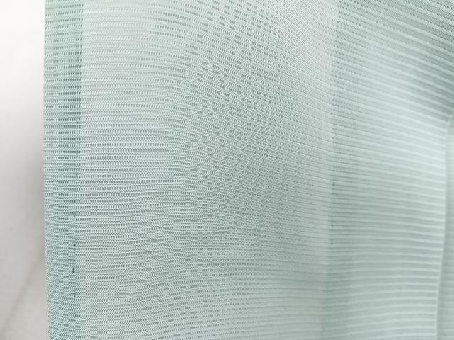 平和屋着物*夏物 色無地 絽 青磁鼠色 正絹 逸品 CABJ4002xi