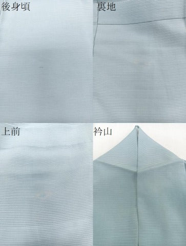 平和屋着物*夏物 色無地 絽 浅縹色 正絹 逸品 CABJ4013xi