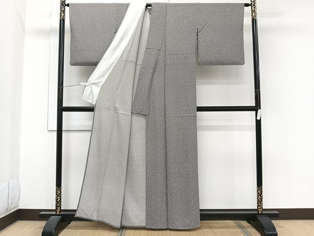 平和屋着物*夏物 小紋 絽 網目文 正絹 逸品 CABJ4024xi