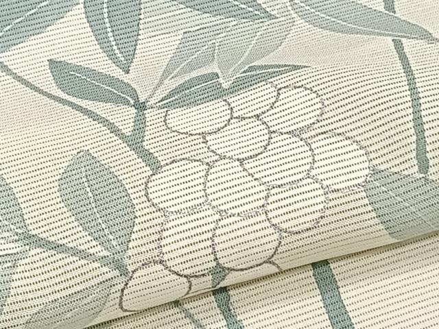 平和屋着物*夏物 訪問着 絽 南天文 銀彩 ロング丈 正絹 逸品 CABJ4037xi