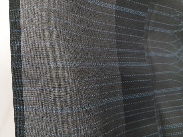 平和屋着物*夏物 本場大島紬 夏大島 横段文 正絹 逸品 CABJ4045xi