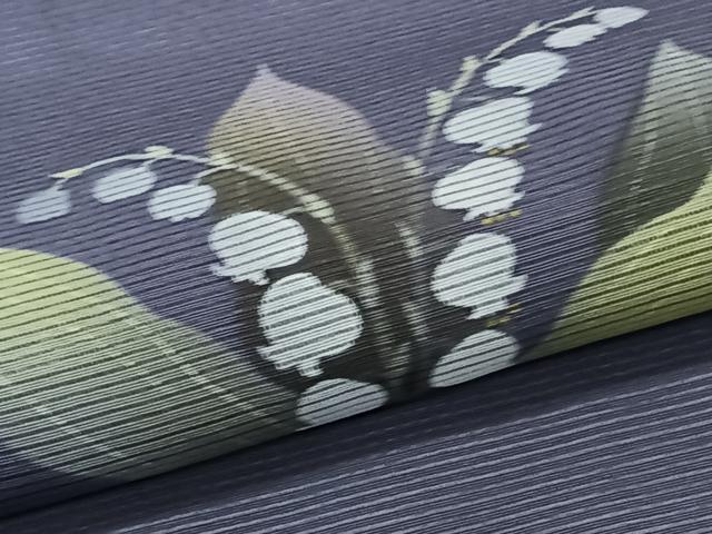 平和屋着物*夏物 訪問着 絽 草花文 正絹 逸品 CABJ4050xi