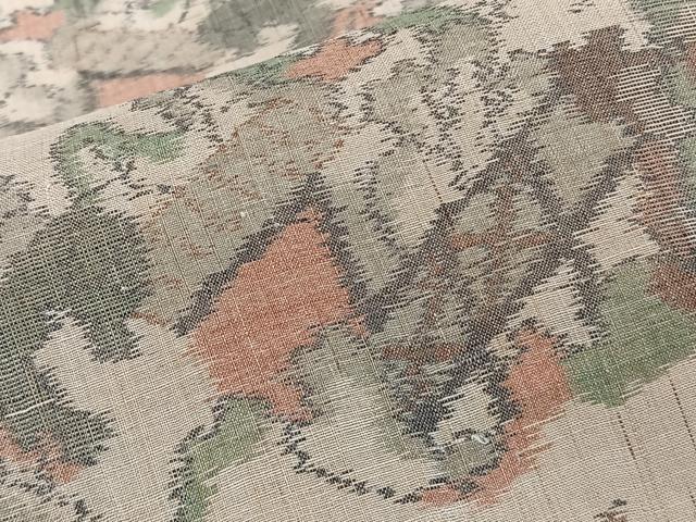 平和屋着物*夏物 上布 風景文 麻 逸品 CABJ4067xi