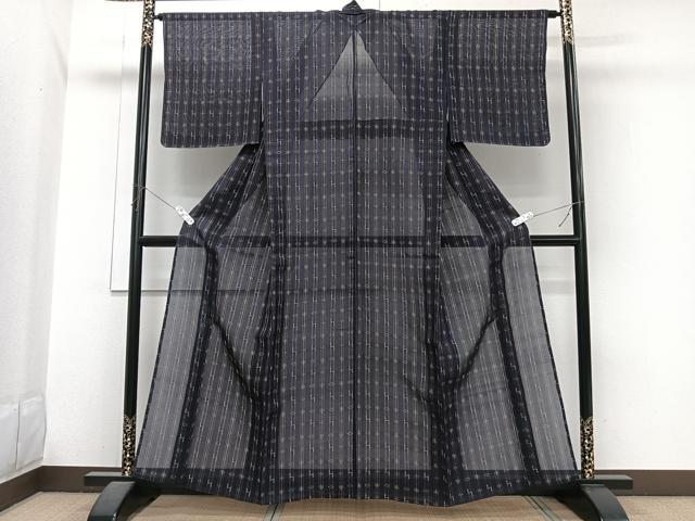平和屋着物*夏物 本場琉球絣 夏琉球 正絹 逸品 未使用 CABJ4068xi