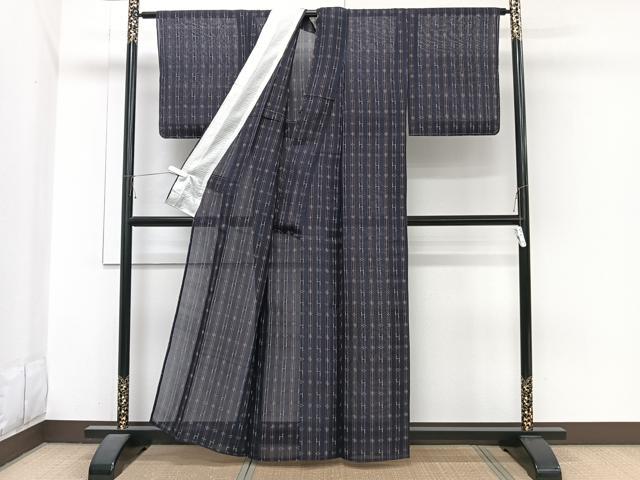 平和屋着物*夏物 本場琉球絣 夏琉球 正絹 逸品 未使用 CABJ4068xi