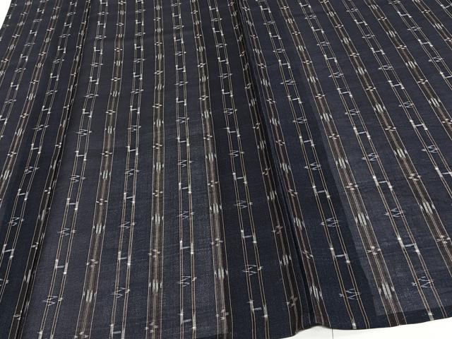 平和屋着物*夏物 本場琉球絣 夏琉球 正絹 逸品 未使用 CABJ4068xi