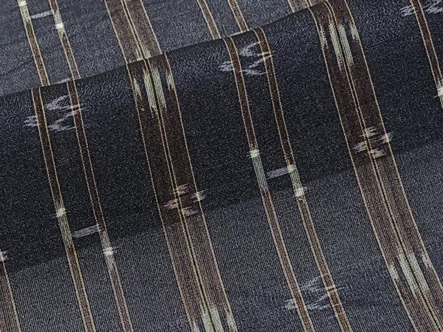 平和屋着物*夏物 本場琉球絣 夏琉球 正絹 逸品 未使用 CABJ4068xi