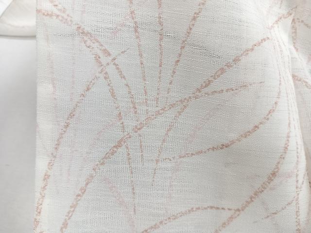 平和屋着物*夏物 小紋 紗 草花文 未使用 CABJ4071xi