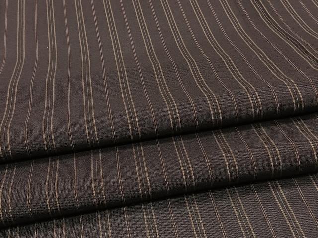 平和屋着物*夏物 紗紬 間道 ロング丈 正絹 逸品 CABJ4126xi