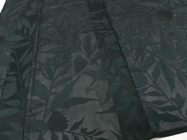 平和屋着物*夏物 小紋 枝草花紋紗 正絹 逸品 CABJ4157xi