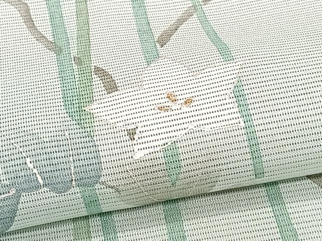 平和屋着物*夏物 訪問着 絽 枝草花文 洗える着物 CABJ4180xi
