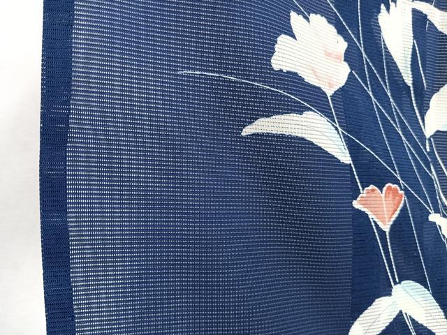 平和屋着物*夏物 訪問着 絽 枝草花文 洗える着物 CABJ4181xi