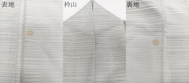 平和屋着物*夏物 訪問着 変わり絽 刺繍 雲取り文 金彩 正絹 逸品 CABJ4185xi