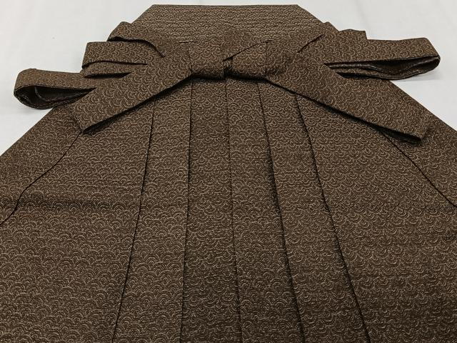 平和屋着物*夏物 男性 行灯袴 青海波文 正絹 逸品 CABJ4198xi