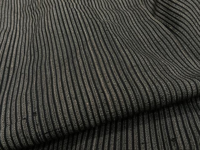 平和屋着物*夏物 男性 行灯袴 縦絽 縞 正絹 逸品 CABJ4199xi