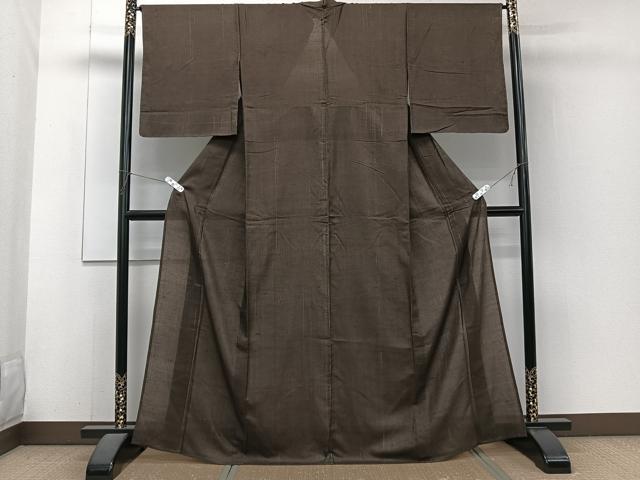 平和屋着物*夏物 紗紬 色無地 両面染 憲法色 正絹 逸品 未使用 CABJ4209xi