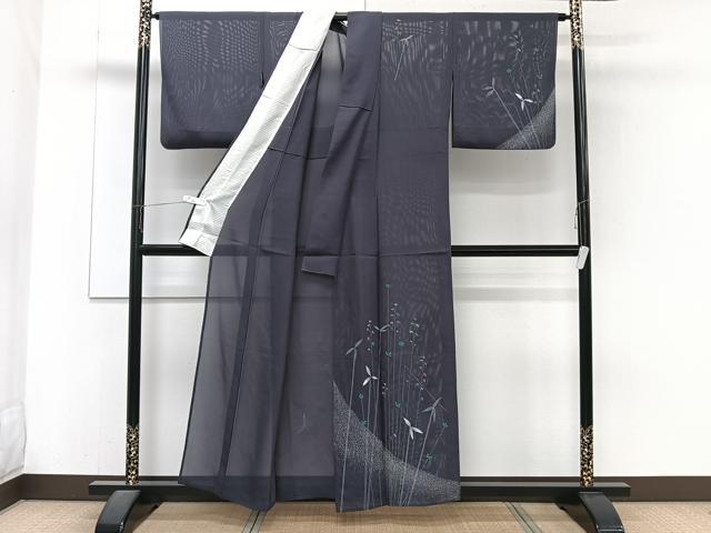 平和屋着物*夏物 訪問着 絽 枝花文 正絹 逸品 CABJ4230xi