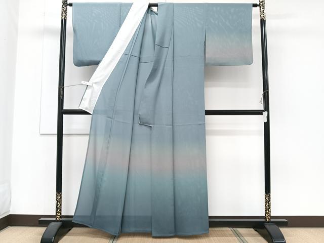 平和屋着物*夏物 訪問着 絽 霞文 暈し染め 正絹 逸品 CABJ4232xi