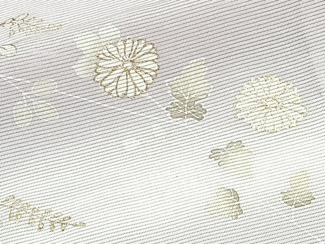 平和屋着物*夏物 訪問着 絽 萩花文 暈し染め 金彩 正絹 逸品 CABJ4256xi